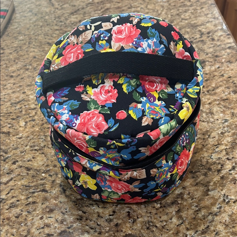 Floral Travel/Makeup Case